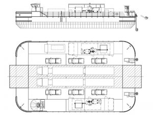 Alaskan hoverbarge