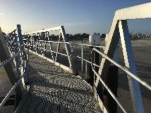 Sailing club gangway