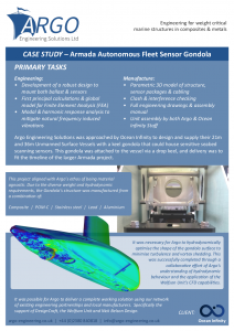 Armada Autonomous Fleet Sensor Gondola